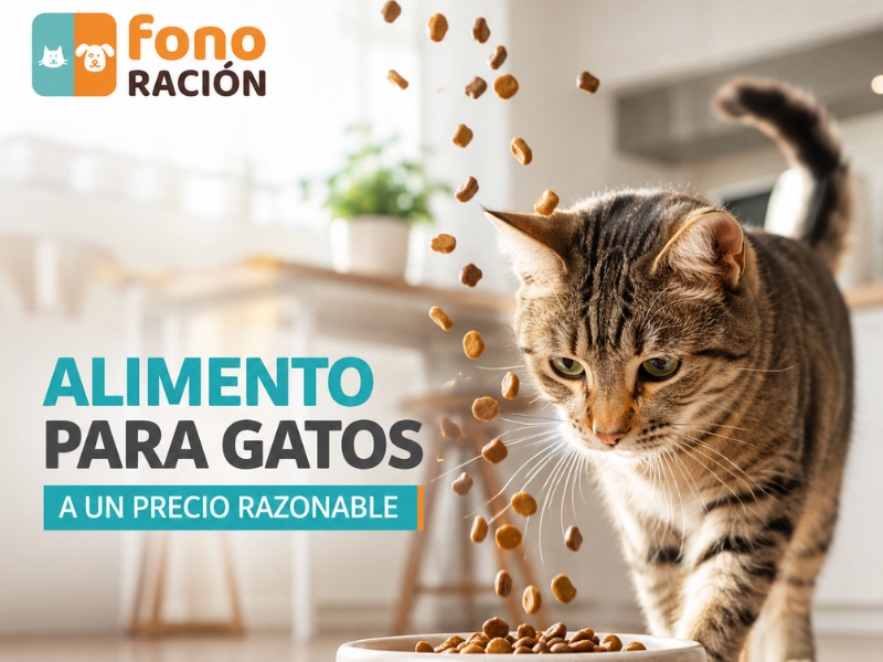 Alimento para gatos a un precio razonable
